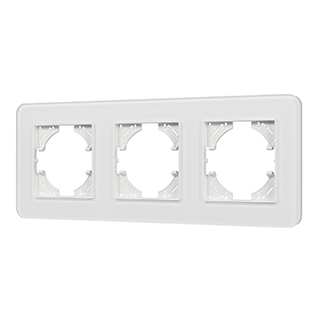 Рамка стеклянная FRM-OMALI-GS-3-WH (Arlight, -) | Arlight 049696