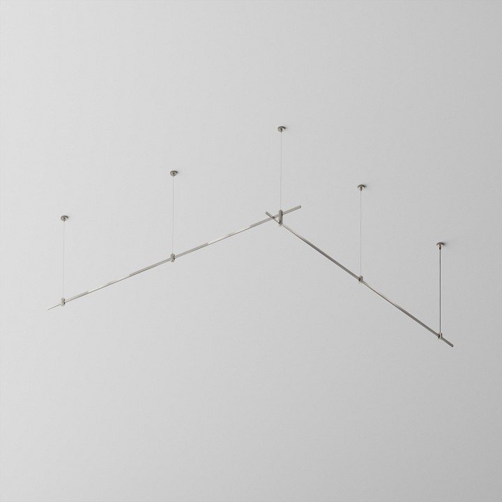 Трек подвесной Maytoni FLARITY TFC-Flar-H06-PT | Maytoni MYTFC-Flar-H06-PT