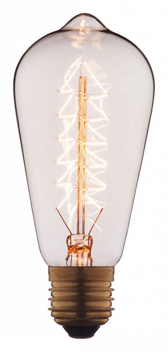 Лампа накаливания Loft it Edison Bulb E27 40Вт 2700K 6440-S | Loft it LF6440-S