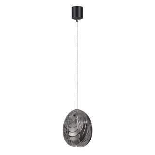 5038/1 MODERN ODL24 427 черный/дымчатый/металл/стекло Подвес G9 1*40W MUSSELS | Odeon Light OL5038/1