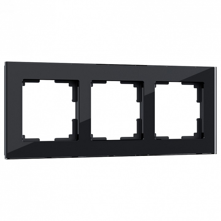 Рамка на 3 поста Werkel Favorit (черный) W0031108 | Werkel WRKa051440