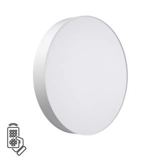 7779/EL BASICA SN 000 Светильник пластик/белый LED 70Вт 3000-6000К D490 IP43 пульт ДУ OPTIMA | Sonex SN7779/EL