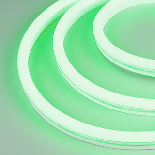Лента герметичная WAVE-SIDE-A120-12x25mm 230V Green (12 W/m, IP67, 50m, wire x2) (Arlight, Грибовидная форма) | Arlight 051944