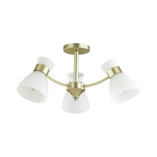 4535/3C COMFI LN21 80 матовое золото Люстра потолочная E27 3*60W 220V WILMA | Lumion LN4535/3C