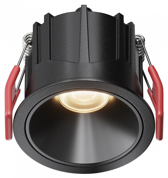 Встраиваемый светильник Maytoni Alfa LED DL043-01-10W3K-RD-B-1 | Maytoni MYDL043-01-10W3K-RD-B-1