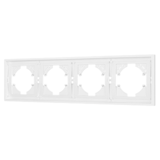 Рамка пластиковая FRM-TENDO-PL-4-WH (Arlight, -) | Arlight 053847