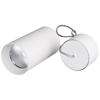 Светильник подвесной SP-POLO-R85-2-15W Day White 40deg (White, White Ring) (Arlight, IP20 Металл) | Arlight 022948