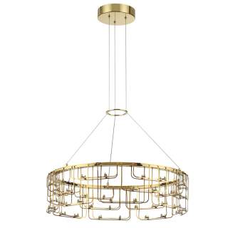 7060/44L HIGHTECH ODL26 Подвесной светильник  нерж/сталь золото IP20 LED 44W 3960Лм 3000K 220V ZAHA | Odeon Light OL7060/44L