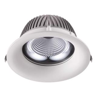 358026 SPOT NT19 277 белый Встраиваемый светильник IP20 LED 4100К 30W 220V GLOK | Novotech NT358026