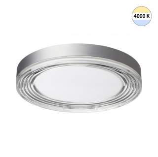 7728/76L MITRA LED SN 101 Светильник металл/акрил/серебро/прозрачный LED 76Вт 4000K D400 IP20 INFINITA | Sonex SN7728/76L