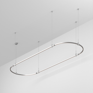 Основание ART-APRIORI-OVAL-HANG-3000x1000 (TN) (Arlight, IP20 Металл) | Arlight 050195