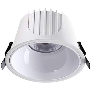 358702 SPOT NT21 276 белый Светильник встраиваемый светодиодный IP20 LED 4000К 40W 100-265V KNOF | Novotech NT358702