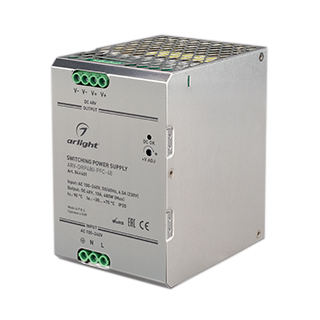 Блок питания ARV-DRP480-PFC-48 (48V, 10A, 480W) (Arlight, IP20 Металл) | Arlight 044601