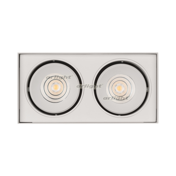 Светильник SP-CUBUS-S100x200WH-2x11W Warm White 40deg (ARL, IP20 Металл) | Arlight 023084
