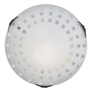 362 GLASSI SN 106 Светильник стекло/белое E27 3*100Вт D500 QUADRO WHITE | Sonex SN362