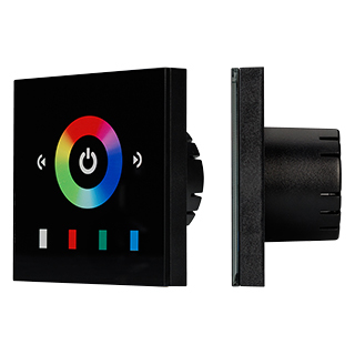 Панель Sens LN-08E2 Black (RGB,12-24V,144-288W) (Arlight, -) | Arlight 019330