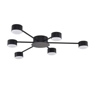 8344/6C COMFI черный, металл Люстра GX53 LED 6*7W 220V TORINA | Lumion LN8344/6С