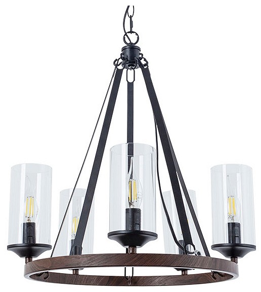 Подвесная люстра Arte Lamp Dalim A7014SP-5BK | Arte Lamp ARA7014SP-5BK