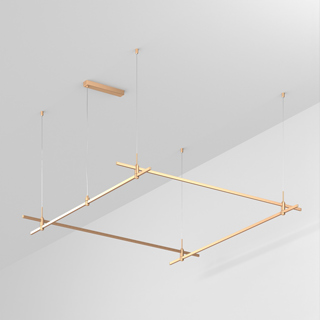 Основание ART-APRIORI-QUADRAT-HANG-2000x2000 (GD) (Arlight, IP20 Металл) | Arlight 048519