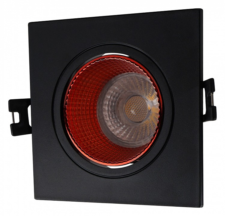 Встраиваемый светильник Denkirs DK3021 DK3071-BK+RD | Denkirs DKDK3071-BKRD