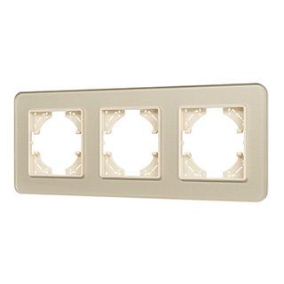 Рамка стеклянная FRM-OMALI-GS-3-GD (Arlight, -) | Arlight 049699