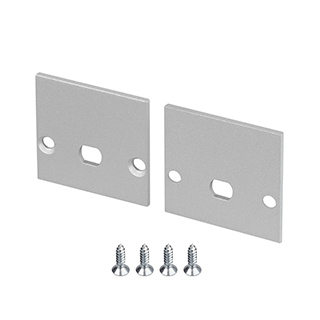 Заглушка LINE-2525 с отверстием (Arlight, Алюминий) | Arlight 061049