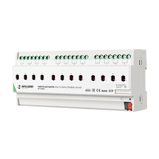 INTELLIGENT ARLIGHT Релейный модуль KNX-712-SW16-DIN (BUS, 12x16A) (Arlight, -) | Arlight 025662