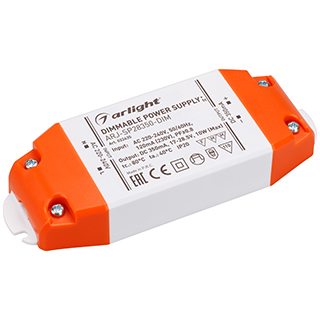 Блок питания ARJ-SP28350-DIM (10W, 350mA, PFC, Triac) (Arlight, IP20 Пластик) | Arlight 022435