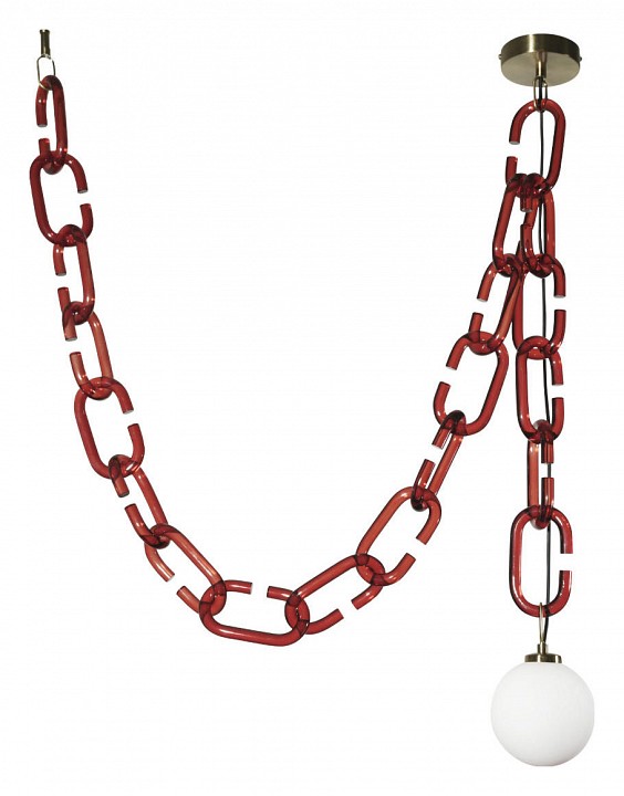 Подвесной светильник Loft it Chain 10128C Red | Loft it LF10128CRed