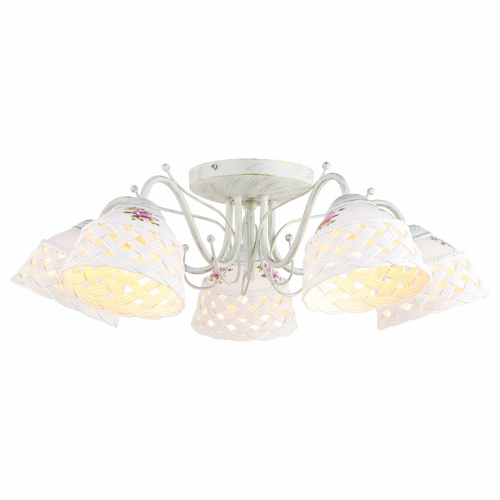 Потолочная люстра Arte Lamp Wicker A6616PL-5WG | Arte Lamp ARA6616PL_5WG