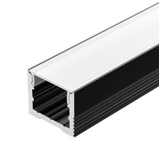Профиль SL-SLIM-H13M-2000 BLACK (BY) (Arlight, Алюминий) | Arlight 061375