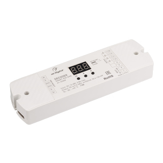 Декодер SMART-K20-DMX (12-48V, 4x700mA) (Arlight, IP20 Пластик) | Arlight 023828