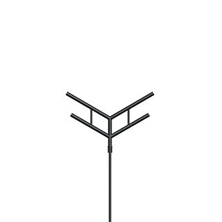 Кронштейн OXOR-SY4-1800x76-L1000 BLACK (Arlight, Сталь) | Arlight 051660