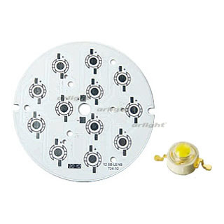 Плата D95-12E Emitter (12x LED, 724-32) (Turlens, -) | Arlight 011982