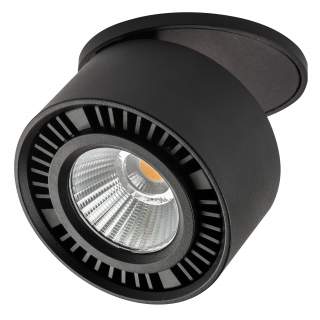 213807 Светильник  FORTE INCA LED 15W 1400LM 30G ЧЕРНЫЙ 3000K (в комплекте) | Lightstar LS213807