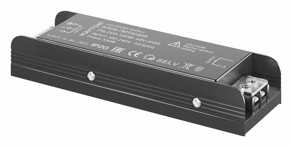 Блок питания Maytoni Power Supply Magnetic PSL005-100W-48V-IP20 | Maytoni MYPSL005-100W-48V-IP20