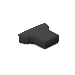 Заглушка для FOLED черная глухая (Arlight, Пластик) | Arlight 027735