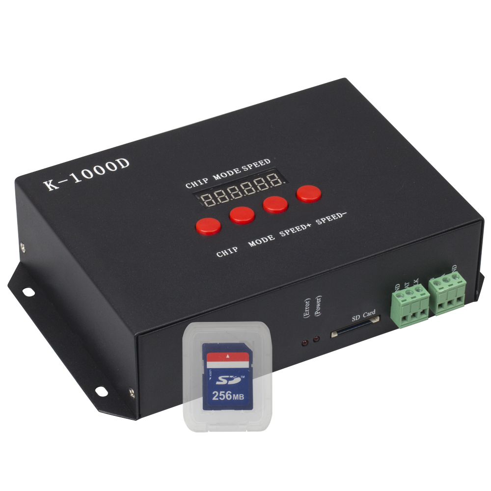 Контроллер DMX K-1000D (SD-card, 512 pix) (Arlight, IP20 Металл, 1 год) | Arlight 019069
