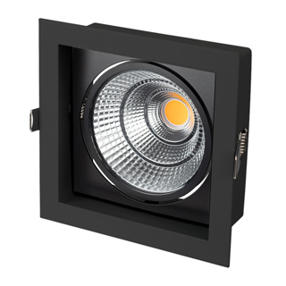 Светильник CL-KARDAN-S152x152-25W White6000 (BK-BK, 30 deg) (Arlight, IP20 Металл) | Arlight 037028