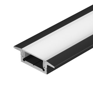 Профиль SL-SLIM-H7-F25-2000 BLACK (Arlight, Алюминий) | Arlight 061615