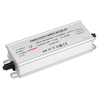 Блок питания ARPV-24150-A1 (24V, 6.25A, 150W) (Arlight, IP67 Металл) | Arlight 034209