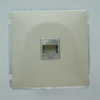 Розетка двойная Ethernet RJ-45 без рамки Imex 1611L 1611L-S340 | Imex IMX1611L_S340