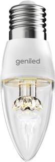 Светодиодная лампа Geniled E27 C37 8W 2700К линза | Geniled 01206
