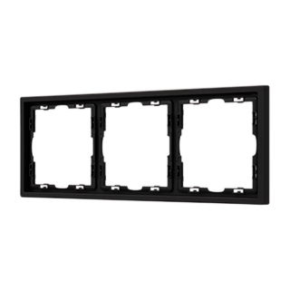 Рамка пластиковая FRM-NOBE-SFPL-3-BK (Arlight, -) | Arlight 054220