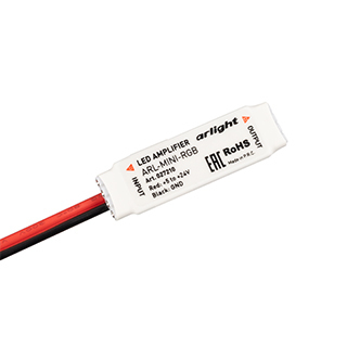 Усилитель ARL-MINI-RGB (5-24V, 3x2A) (Arlight, IP20 Пластик, 1 год) | Arlight 027210