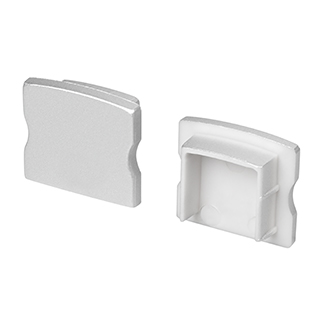 Заглушка LINE-1715 SILVER глухая (Arlight, Пластик) | Arlight 054385