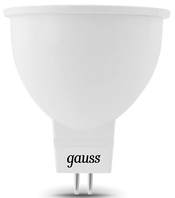 Лампа светодиодная Gauss  GU5.3 5Вт 3000K 101505105-D | Gauss GA101505105-D