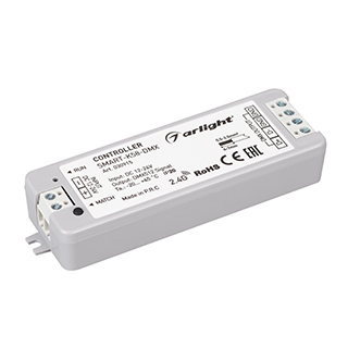Контроллер SMART-K58-DMX (12-24V, 2.4G) (Arlight, IP20 Пластик) | Arlight 030915