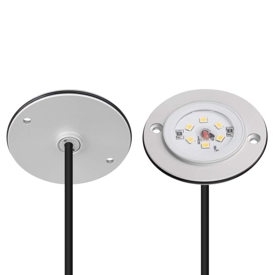 Светильник ART-DECK-LAMP-R56-3W Warm3000 (SL, 120 deg, 24V) (Arlight, IP67 Металл) | Arlight 045346