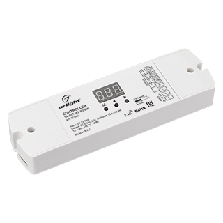 Контроллер тока SMART-K5-RGBW (12-36V, 4x700mA, 2.4G) (Arlight, IP20 Пластик) | Arlight 023004